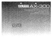 Yamaha AX-300-Owners-Manual 